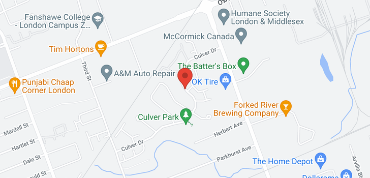 map of 691 CUMBERLAND AVE
